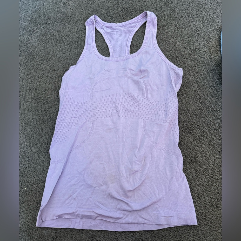 Lululemon swiftly tech rank top